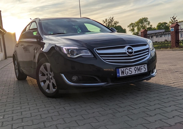 Opel Insignia cena 29800 przebieg: 191000, rok produkcji 2014 z Rakoniewice małe 191